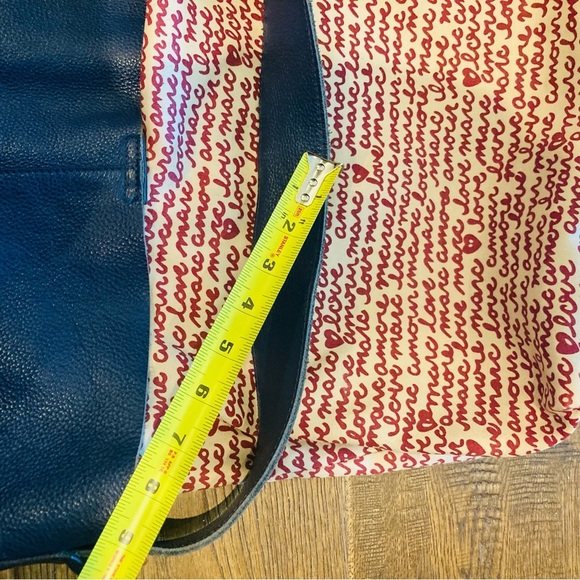 L CREDI Leather Slouchy Boho Bohemian No Strap Shoulder Bag  Tote Purse - Picture 6 of 11